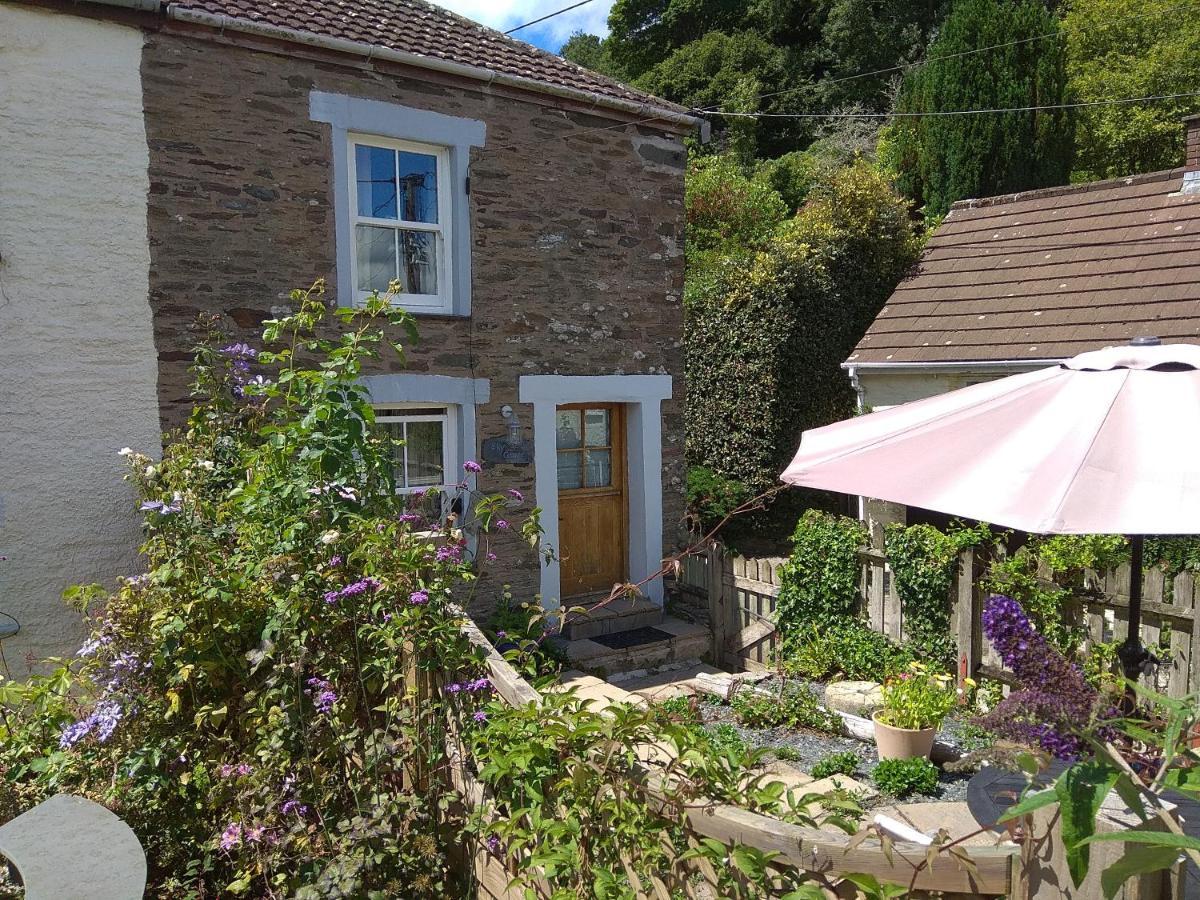 Sky Cottage Fowey Bagian luar foto