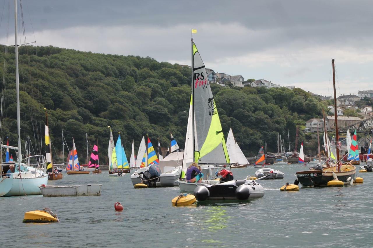 Sky Cottage Fowey Bagian luar foto